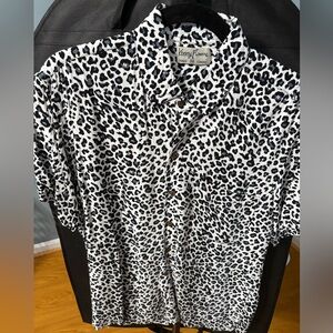 Kenny Flowers Animal Print Resort Shirt
